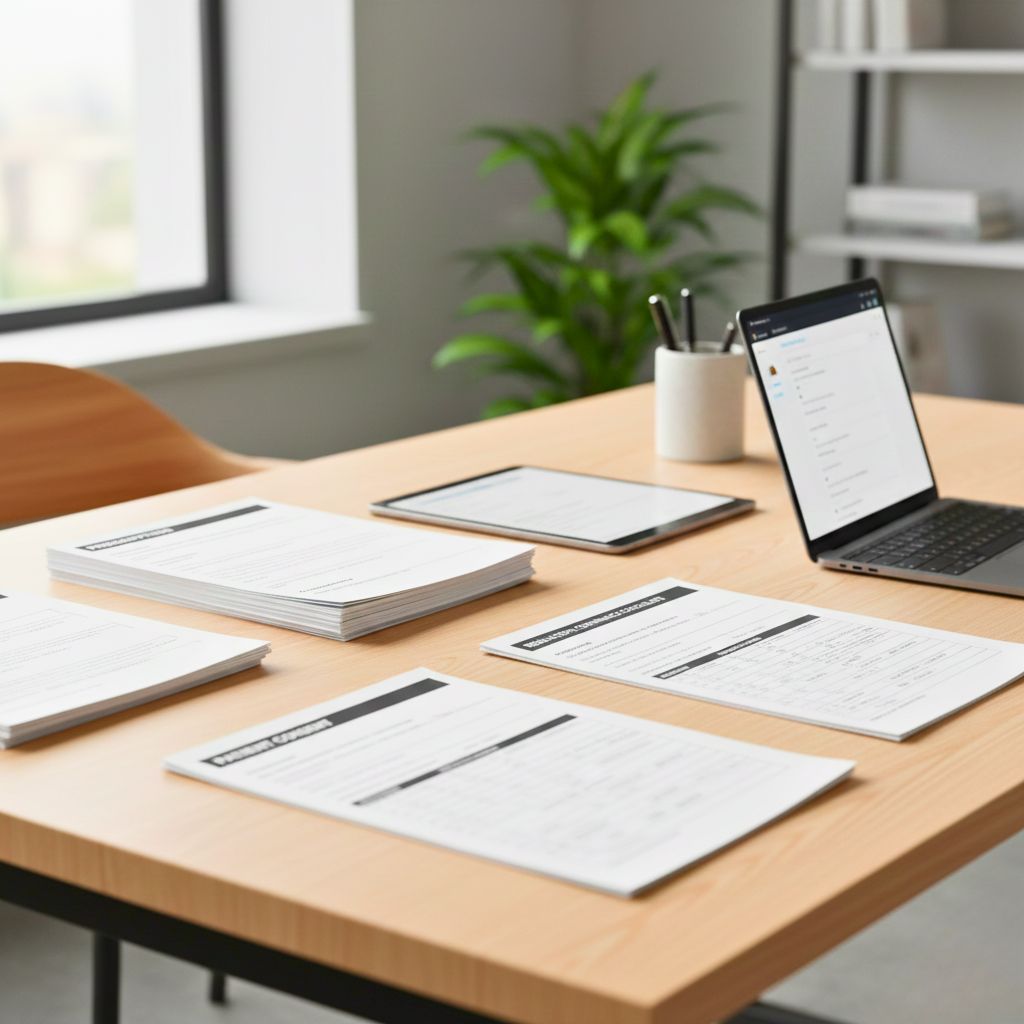 Document submission and approval