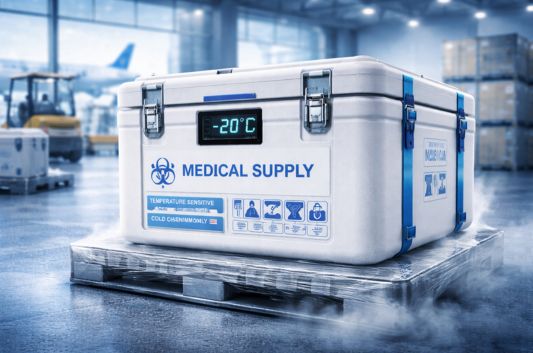 Secure temperature-controlled logistics