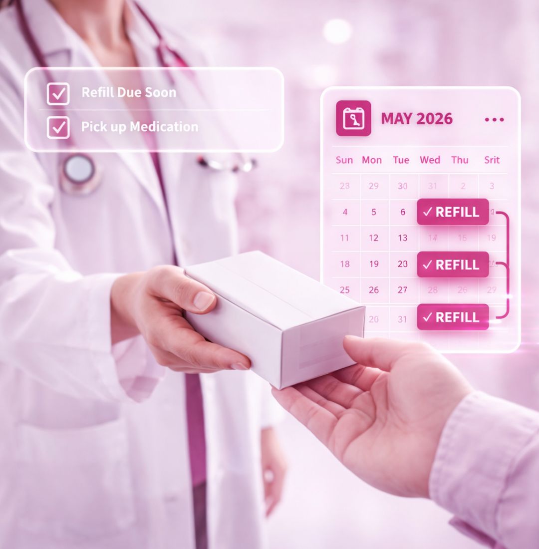 Refill planning to avoid treatment gaps