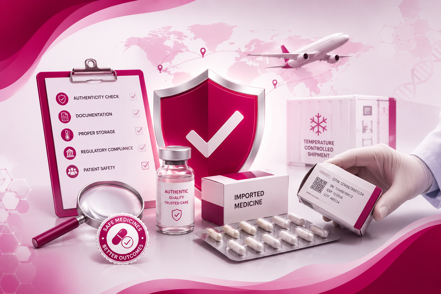 How to Identify Genuine Imported Medicines and Avoid Spurious Drugs